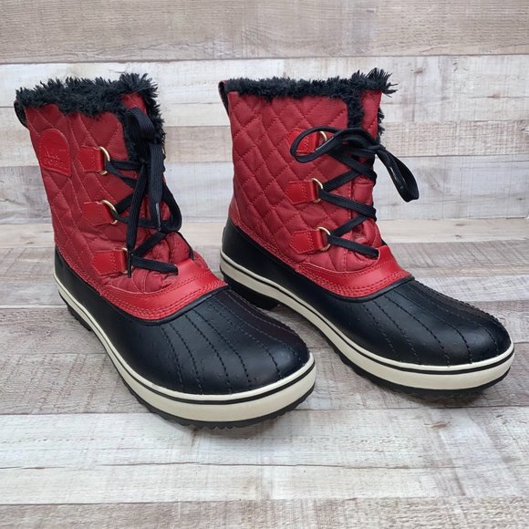 RARE: Sorel Tivoli IV Parc Lace Up Winter Boots Sz US 12 - Picture 6 of 10